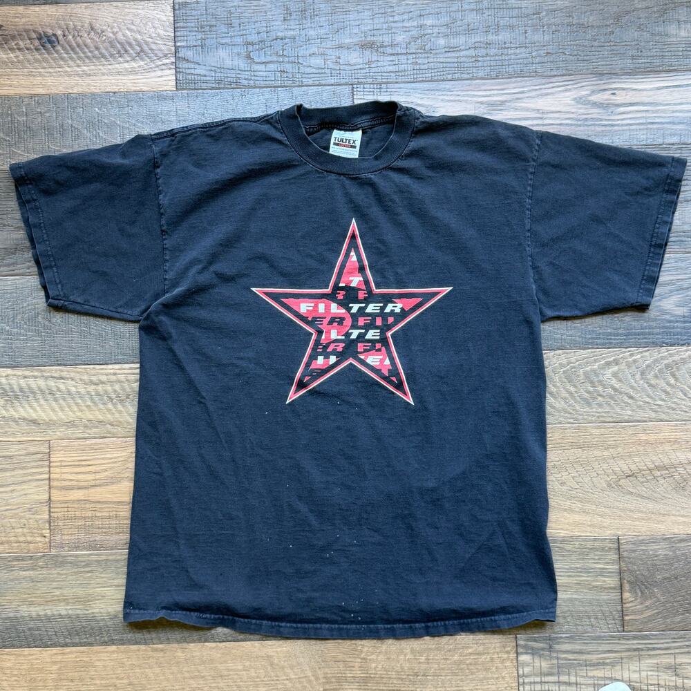 Vintage 1999 Filter Welcome to the Fold Tultex Band Tee